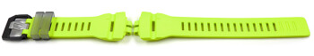 Uhrenarmband Casio gelbgrün für GBD-200-9...