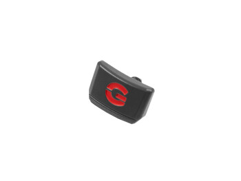 Casio Front Button G-2900F-1V Drücker 6H aus Resin schwarz mit rotem G