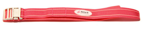 Klett-Uhrenarmband Casio f. Baby-G BG-1003AN-4,BG-340,uA.Textil,pink