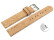 Veganes Schnellwechsel Uhrenarmband aus Kork natur 18mm Stahl
