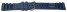 Schnellwechsel Uhrenarmband Silikon Sport blau 18mm 20mm 22mm 24mm