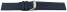 Schnellwechsel Uhrenband Silikon Glatt dunkelblau 18mm 20mm 22mm