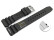 Schnellwechsel Uhrenarmband Silikon Sport grau 18mm Schwarz