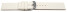 Schnellwechsel Uhrenband Silikon Glatt creme 18mm Stahl