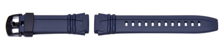 Uhrenarmband Casio für HDD-600C, Kunststoff, blau