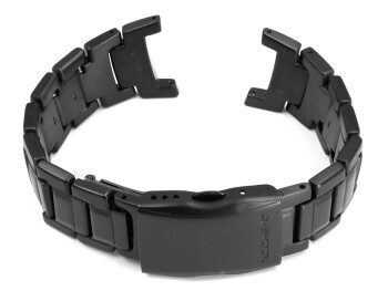 Uhrenarmband Casio für GW-810BD-1, Edelstahl, schwarz