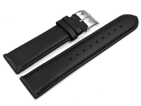 Uhrenarmband Vegan aus Korn in schwarz leicht gepolstert...