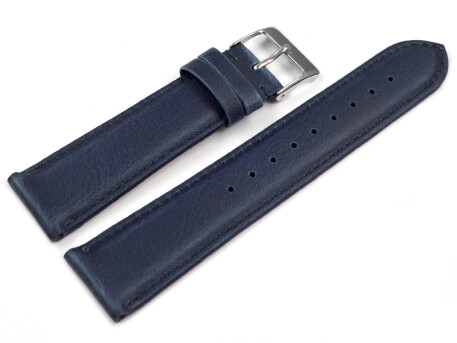 Uhrenarmband Vegan aus Korn in blau leicht gepolstert...