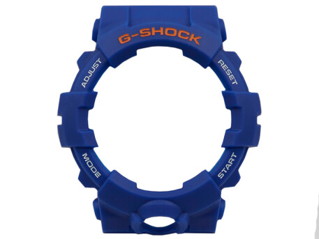 Bezel Casio G-Squad blau GBA-800DG-2A Aufschriften orange...