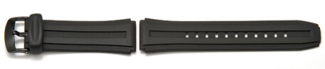 Uhrenarmband Casio für W-211, Kunststoff, schwarz