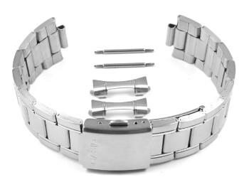 Uhrenarmband Casio für MTP-1200A, Edelstahl, gefaltet