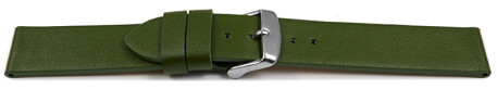 Veganes Uhrenband aus Kaktus grün 14mm Stahl