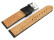 Veganes Uhrenband aus Kaktus schwarz 14mm Stahl