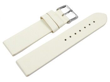 Veganes Uhrenband aus Kaktus weiß 14mm Gold
