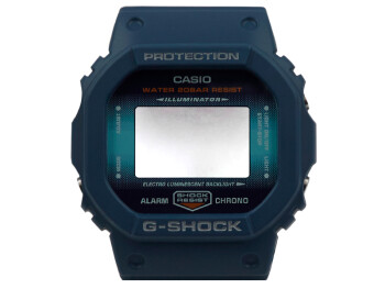 Uhrengehäuse Casio G-Shock marineblau DW-5600CC-2 mit Mineralglas