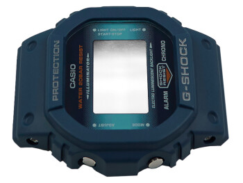 Uhrengehäuse Casio G-Shock marineblau DW-5600CC-2 mit Mineralglas