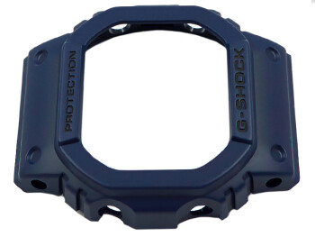 Bezel Casio dunkelblau DW-5600BBM-2 aus Resin