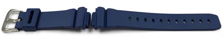 Uhrenarmband Casio dunkelblau DW-5700BBM-2 aus Resin