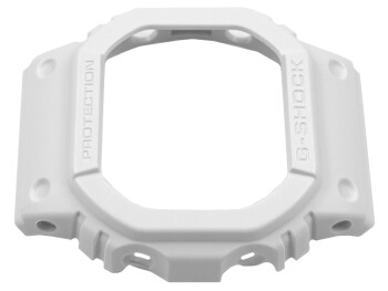 Bezel Casio Resin weiß für DW-5600CU-7 Ersatz Lünette