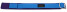 Casio G-ShockTextil Uhrenarmband für DW-5600THS-1 blau violett mit Klettverschluss