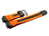 Uhrenarmband Casio f.G-315RL-4AV,Kunststoff grau/Leder orange