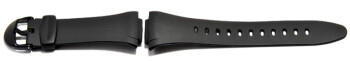 Uhrenarmband Casio f. F-E10, F-E10G, AQ-E10, F-E10-1A, AQ-E10-1, F-E10G-1, Kunststoff, schwarz