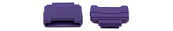 Casio G-Shock Adapter DW-5600THS-1 Cover End Pieces violett für Klettband