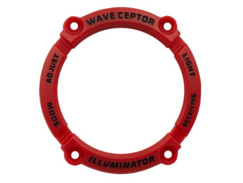 Bezel Casio WV-200E-4AV Lünette Resin rot