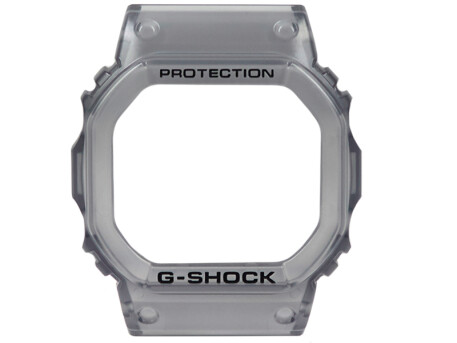 Casio G-Shock Lünette grau transparent schwarze...