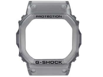 Casio G-Shock Lünette grau transparent schwarze...