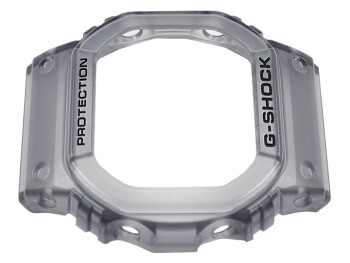 Casio G-Shock Lünette grau transparent schwarze...