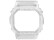 Casio G-Shock Lünette transparent weiße Schrift DW-B5600G-7 Ersatz Bezel