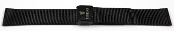 Festina Herren Uhrenarmband F20535 Edelstahl grau schwarz...