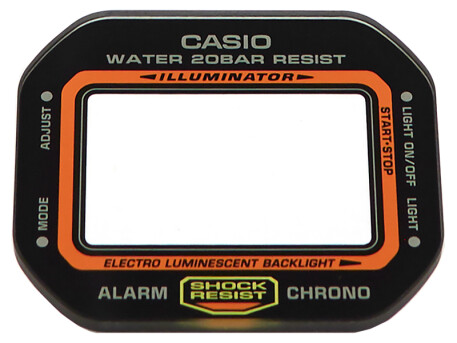 Casio Ersatz Uhrenglas DW-5600TB-1 Mineralglas mit...