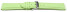 Uhrenarmband echt Leder glatt pistazie wN 18mm Stahl