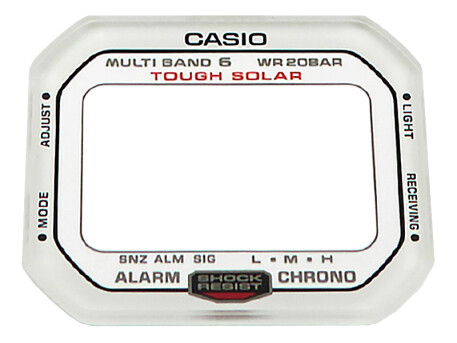 Uhrglas Casio GW-M5610RB-4 Ersatz Mineralglas