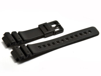 Uhrenarmband Casio f. DW-6900G, DW-6900, Kunststoff, schwarz