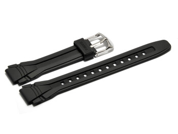 Uhrenarmband Casio für AQF-102W, Kunststoff, schwarz
