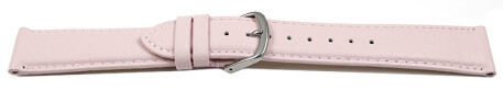 Schnellwechsel Uhrenarmband Lotus glattes Leder leicht gepolstert 22mm Stahl