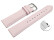 Schnellwechsel Uhrenarmband Lotus glattes Leder leicht gepolstert 22mm Stahl