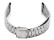 Uhrenarmband für Casio A178WEA-1A, Edelstahl