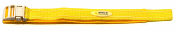 Klett-Uhrenarmband Casio f. Baby-G BG-1003AN-9,BG-341,uA,Textil,gelb