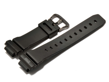 Casio Ersatzuhrenarmband f.Casio DW-6900, DW-6900MS, DW-6900MS-1, Kunststoff, schwarz