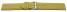 Schnellwechsel Uhrenarmband weiches Leder genarbt limette 18mm Stahl
