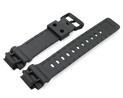 Casio Uhrenarmband für MWD-110H-8BV aus Resin grau