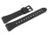 Uhrenarmband Casio F-201WA F-201W F-201WAM Kunststoff, schwarz