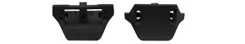 Cover End Pieces Casio GBA-800-3A GBA-800-8A Resin schwarz