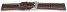 Armband braun Miami Leder ohne Polster 24mm Stahl