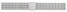 Milanaise Uhrenarmband aus Edelstahl poliert 18mm