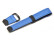 Klett-Uhrenarmband Casio für LW-200, LW-200V,Textil/Leder, blau